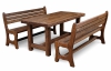 Скамья для сауны Ирбея L-180 (массив сосны, старение) - Мебельная компания "ИРБЕЯ" - Производство мебели