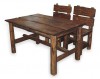 Стол для кафе №7 140*90 (массив сосны, старение) - Мебельная компания "ИРБЕЯ" - Производство мебели