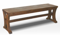 Лавка Ирбея №14 L-180 (массив сосны, старение) - Мебельная компания "ИРБЕЯ" - Производство мебели