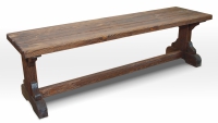 Лавка Ирбея №6 L-210 (массив сосны, старение) - Мебельная компания "ИРБЕЯ" - Производство мебели