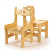 Стул детский  регулируемый  00 -01(массив сосны шлифованный) - Мебельная компания "ИРБЕЯ" - Производство мебели