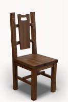 Стул Ирбея №6 (массив сосны, старение) - Мебельная компания "ИРБЕЯ" - Производство мебели