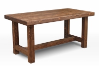 Стол для сауны Ирбея 210*80 (массив сосны, старение) - Мебельная компания "ИРБЕЯ" - Производство мебели