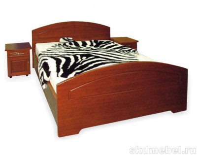 Кровать &quot;Лидия&quot; 1400*2000 массив - Мебельная компания "ИРБЕЯ" - Производство мебели
