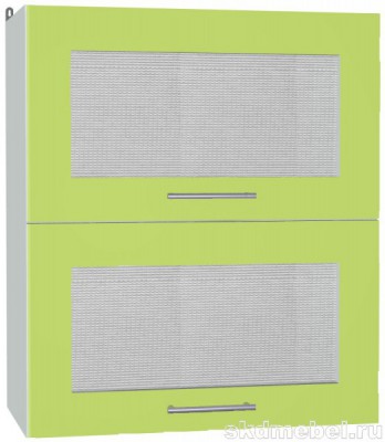 Шкаф навесной 600 2ДГ со стеклом (ШН-600 2ДГ СТ) - Мебельная компания "ИРБЕЯ" - Производство мебели
