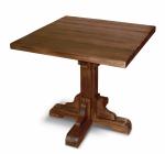 Стол Ирбея №6 80х80 (массив сосны, старение) - Мебельная компания "ИРБЕЯ" - Производство мебели