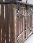 Буфет №1 (массив сосны, старение) - Мебельная компания "ИРБЕЯ" - Производство мебели