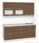 Кухонный гарнитур "Ирбея 1.8" МДФ - Мебельная компания "ИРБЕЯ" - Производство мебели