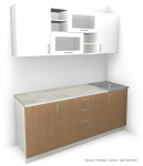 Кухонный гарнитур "Ирбея 4.9" МДФ - Мебельная компания "ИРБЕЯ" - Производство мебели