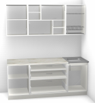 Кухонный гарнитур "Ирбея 4.9" МДФ - Мебельная компания "ИРБЕЯ" - Производство мебели