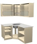 Кухонный гарнитур "Ирбея 6.1.5А" МДФ - Мебельная компания "ИРБЕЯ" - Производство мебели
