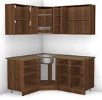 Кухонный гарнитур "Ирбея 6Н" МДФ - Мебельная компания "ИРБЕЯ" - Производство мебели