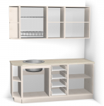 Кухонный гарнитур Ирбея 7.13 МДФ - Мебельная компания "ИРБЕЯ" - Производство мебели