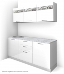 Кухонный гарнитур Ирбея 7.23 МДФ - Мебельная компания "ИРБЕЯ" - Производство мебели