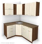 Кухонный гарнитур "Ирбея 6Н" МДФ - Мебельная компания "ИРБЕЯ" - Производство мебели