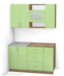 Кухонный гарнитур Ирбея 4.4 МДФ - Мебельная компания "ИРБЕЯ" - Производство мебели