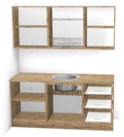 Кухонный гарнитур "Ирбея 5.7" - Мебельная компания "ИРБЕЯ" - Производство мебели