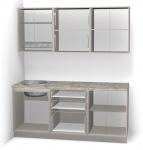 Кухонный гарнитур Ирбея 7.36 - Мебельная компания "ИРБЕЯ" - Производство мебели