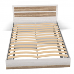 Кровать Нега 2 (1,4х2) с ортопедическим основанием - Мебельная компания "ИРБЕЯ" - Производство мебели