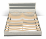 Кровать Нега 2 (1,6х2) с ортопедическим основанием - Мебельная компания "ИРБЕЯ" - Производство мебели