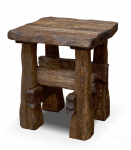 Табурет Ирбея №11 (массив сосны старение) - Мебельная компания "ИРБЕЯ" - Производство мебели