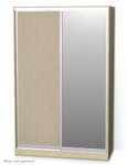 Шкаф купе стандарт 1400 с зеркалом - Мебельная компания "ИРБЕЯ" - Производство мебели