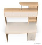 Стол компьютерный №15 - Мебельная компания "ИРБЕЯ" - Производство мебели