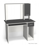 Стол компьютерный №6Н - Мебельная компания "ИРБЕЯ" - Производство мебели