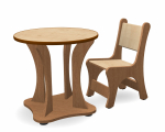 Стол детский круглый - Мебельная компания "ИРБЕЯ" - Производство мебели