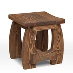 Табурет Ирбея №13 (массив сосны, старение) - Мебельная компания "ИРБЕЯ" - Производство мебели