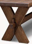 Скамья Ирбея №10 L-140 (массив сосны, старение) - Мебельная компания "ИРБЕЯ" - Производство мебели