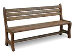 Скамья Ирбея №1 L-180 (массив сосны, старение) - Мебельная компания "ИРБЕЯ" - Производство мебели