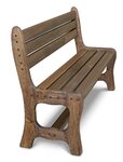 Скамья Ирбея №1 L-180 (массив сосны, старение) - Мебельная компания "ИРБЕЯ" - Производство мебели