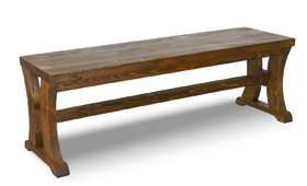 Лавка Ирбея №14 L-140 (массив сосны, старение) - Мебельная компания "ИРБЕЯ" - Производство мебели