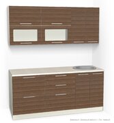 Кухонный гарнитур "Ирбея 1.8" МДФ - Мебельная компания "ИРБЕЯ" - Производство мебели