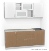 Кухонный гарнитур &quot;Ирбея 4.9&quot; МДФ - Мебельная компания "ИРБЕЯ" - Производство мебели