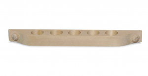 Полочка-подставка Ирбея 5 отверстий №8М (массив сосны шлифованный) - Мебельная компания "ИРБЕЯ" - Производство мебели