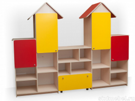 Стенка игровая "Замок" - Мебельная компания "ИРБЕЯ" - Производство мебели
