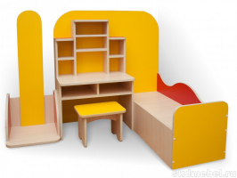 Уголок доктора с ростомером - Мебельная компания "ИРБЕЯ" - Производство мебели