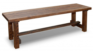 Лавка Ирбея №2 (массив сосны, старение) - Мебельная компания "ИРБЕЯ" - Производство мебели