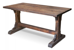 Стол Ирбея №6 160*80  (массив сосны, старение) - Мебельная компания "ИРБЕЯ" - Производство мебели