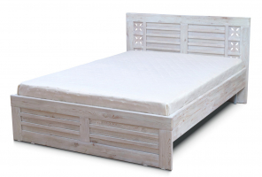 Кровать "Цветы" 140*200 - Мебельная компания "ИРБЕЯ" - Производство мебели