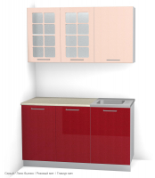 Кухонный гарнитур Ирбея 7.14 МДФ - Мебельная компания "ИРБЕЯ" - Производство мебели