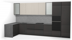 Кухонный гарнитур 158В - Мебельная компания "ИРБЕЯ" - Производство мебели