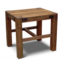 Табурет Ирбея №4 (массив сосны, старение) - Мебельная компания "ИРБЕЯ" - Производство мебели