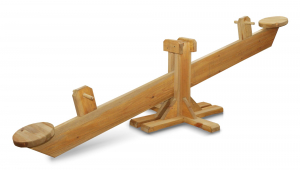 Качели - качалка детская (массив сосны) - Мебельная компания "ИРБЕЯ" - Производство мебели