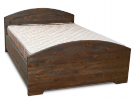Кровать "Лидия" 1800*2000 (массив сосны, старение) - Мебельная компания "ИРБЕЯ" - Производство мебели