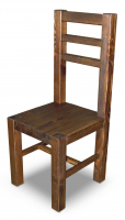 Стул Ирбея №4 (массив сосны, старения) - Мебельная компания "ИРБЕЯ" - Производство мебели