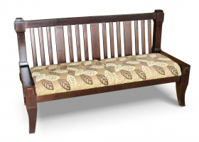 Скамья п/м "Ирбея" (массив сосны шлифованный) - Мебельная компания "ИРБЕЯ" - Производство мебели