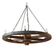 Светильник потолочный №1 "Колесо" - Мебельная компания "ИРБЕЯ" - Производство мебели